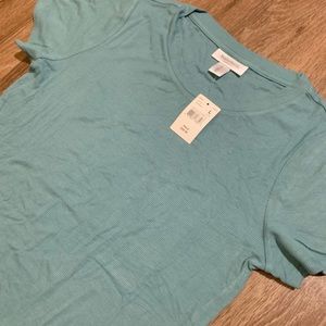 RIB KNIT MATERNITY T-SHIRT DRESS